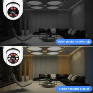 Cámara De Seguridad bombillo wifi en Manizales, Cali, Bogotá y Colombia