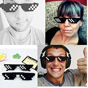 Gafas Pixel Diversion Meme thug life en Manizales, Cali, Bogotá y Colombia