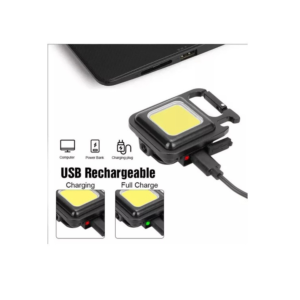Mini Linterna Llavero Led Recargable Usb