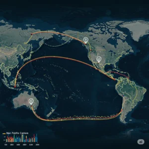 Fibra óptica submarina Colombia China