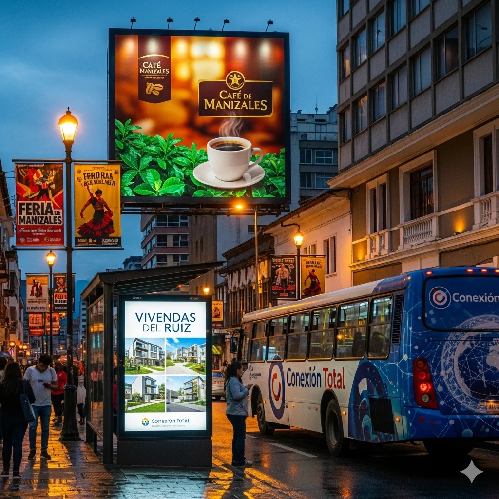 Todo lo relacionado con la publicidad en Manizales