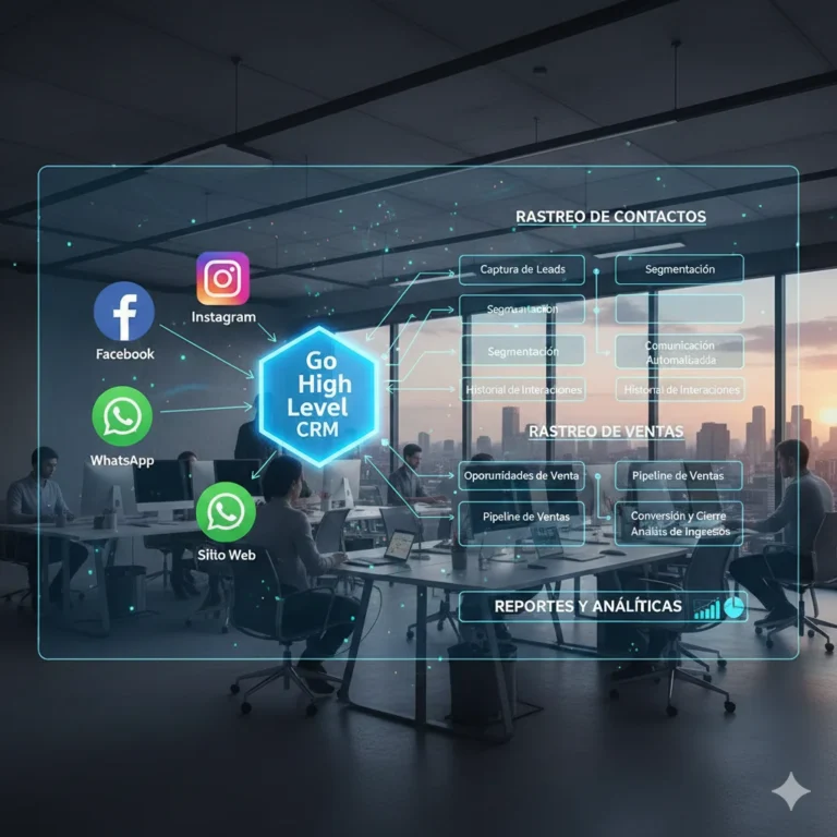 Cómo hacer el rastreo de los contactos y ventas en Go Higth Level Facebook Instagram WhatsApp Sitio Web