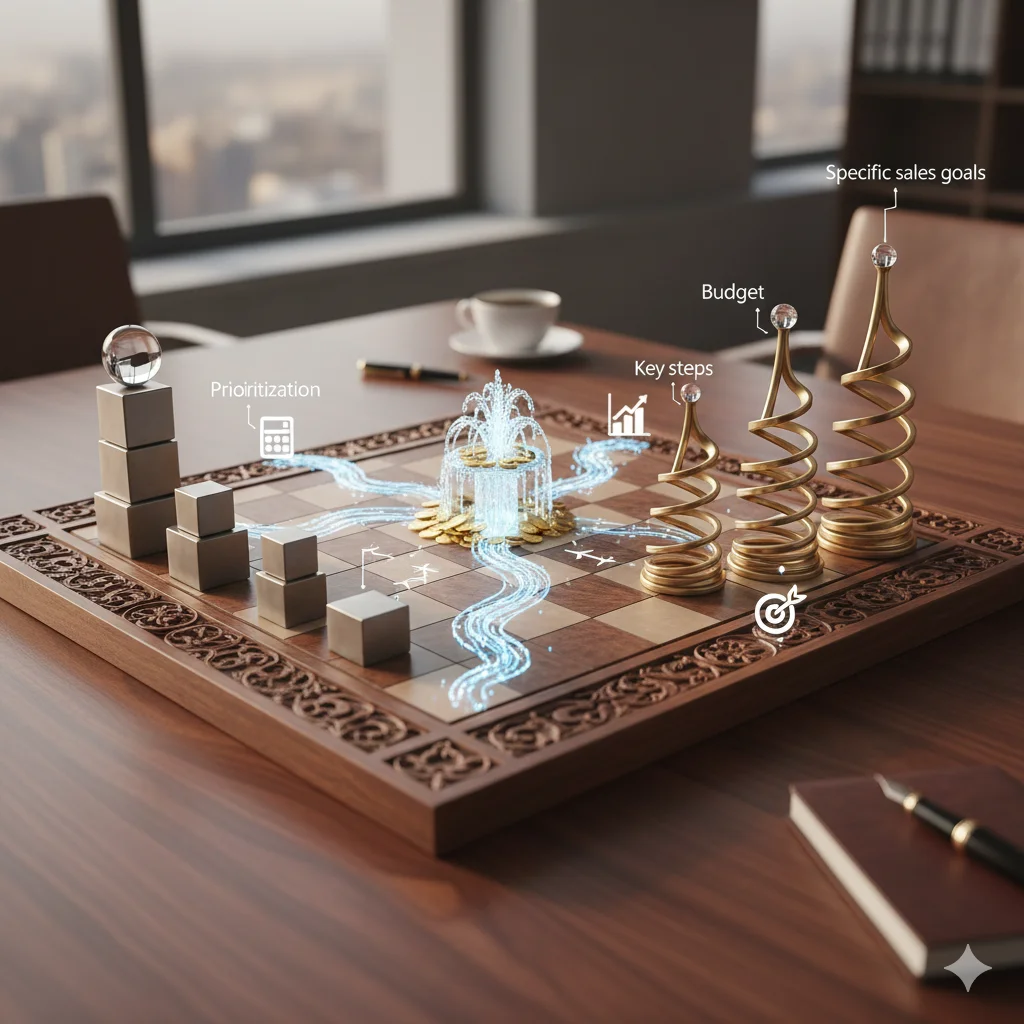 Cómo Priorizar su Presupuesto para Alcanzar Metas de Venta Específicas