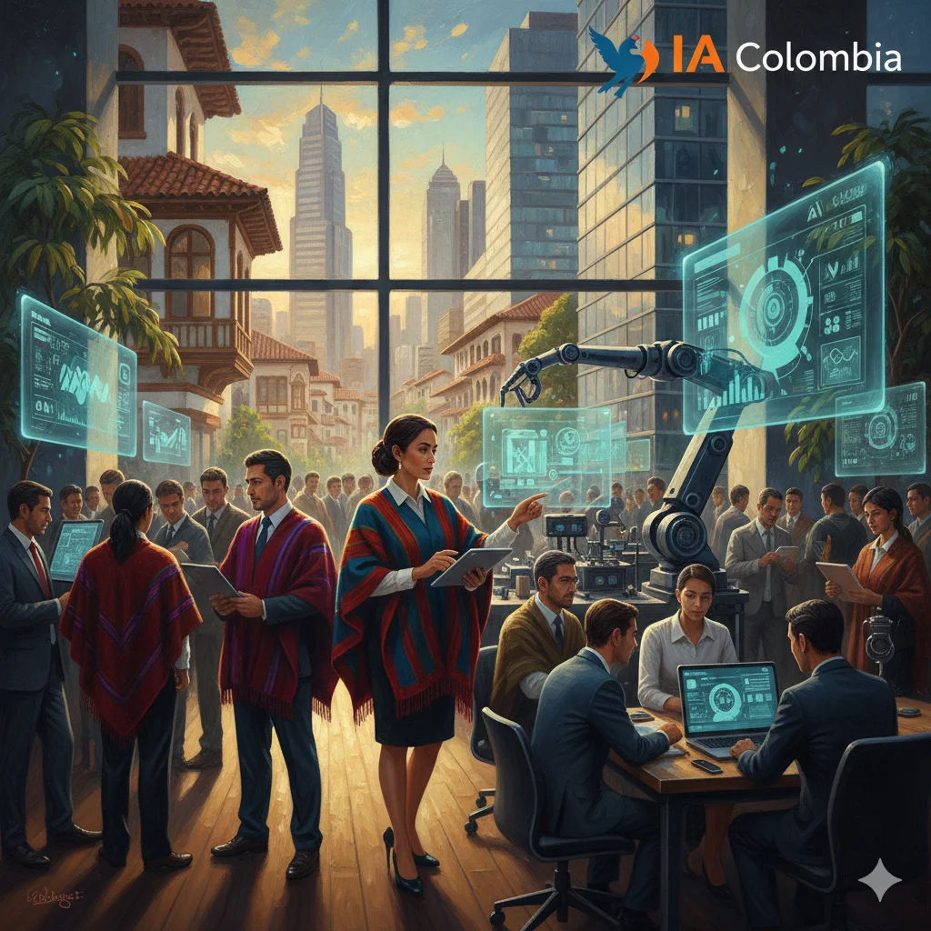 Como integrar la inteligencia artificial en el día a día de las empresas en Colombia
