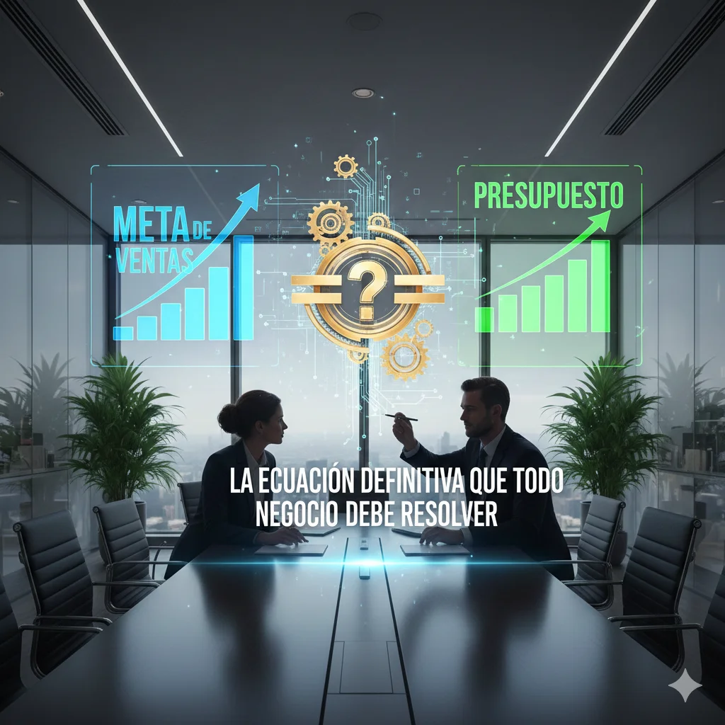 Meta de Ventas vs. Presupuesto: La Ecuación Definitiva Que Todo Negocio Debe Resolver