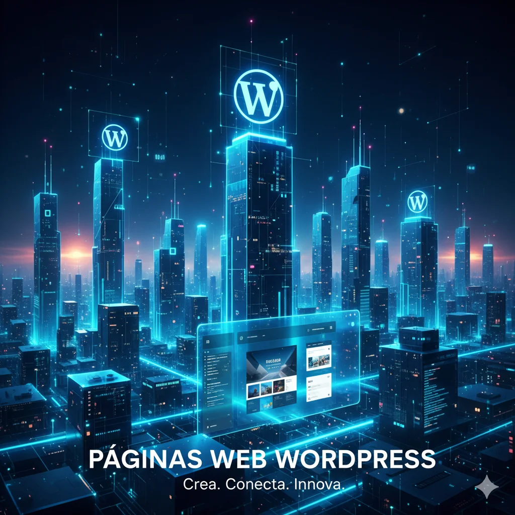 Páginas web WordPress.