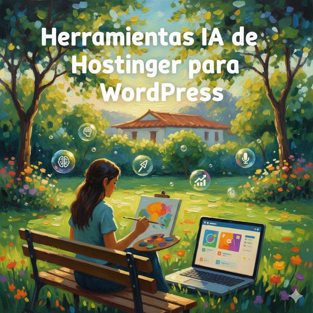 Todas las herramientas IA que tiene Hostinger para WordPress