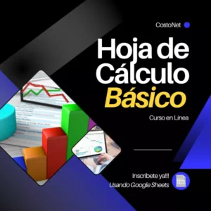Curso Básico en Línea de Hojas de Cálculo: Operaciones, Edición y Manejo de Funciones
