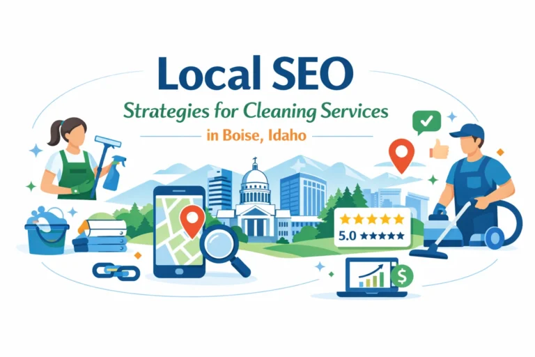 ¿Cómo posicionar una empresa de aseo en Boise, Idaho, Estados Unidos?