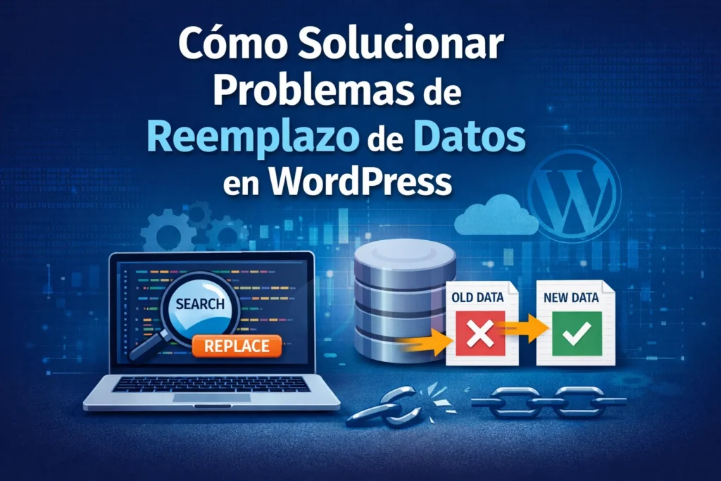 Cómo Solucionar Correctamente el Reemplazo de Datos Después de Migrar un Sitio WordPress