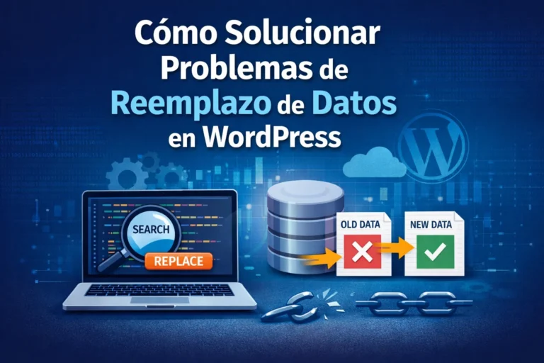 Cómo Solucionar Correctamente el Reemplazo de Datos Después de Migrar un Sitio WordPress