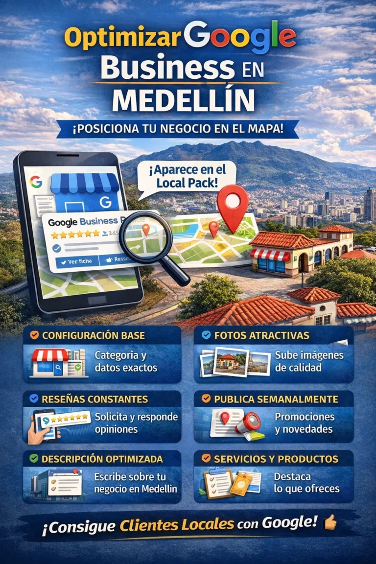 Optimizar Google Business en Medellín